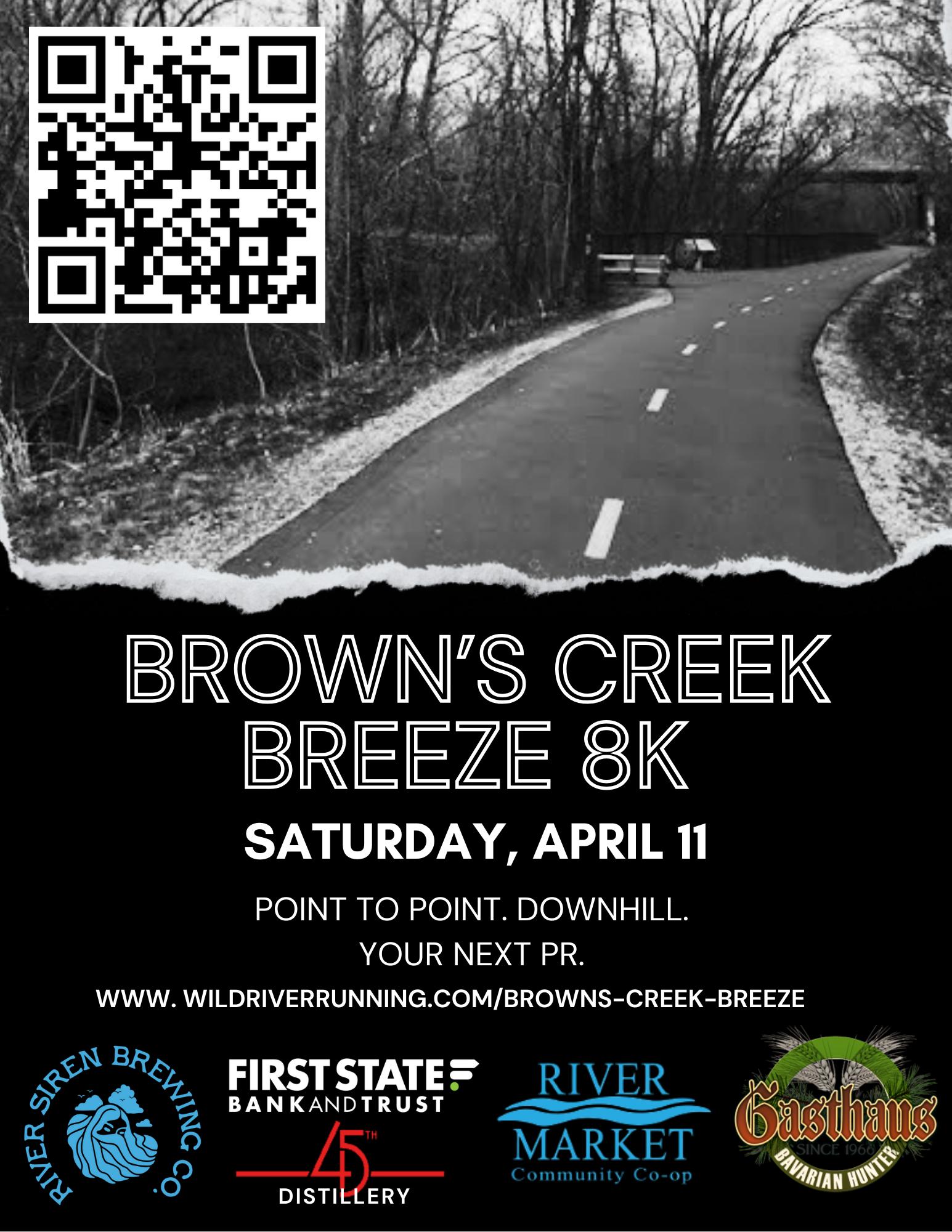 Brown’s Creek Advertisement