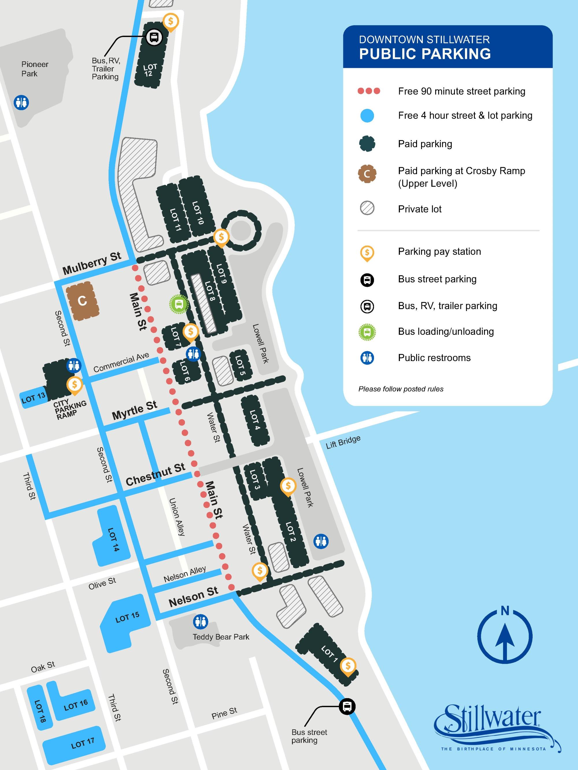 April 2026 - Stillwater Parking Map