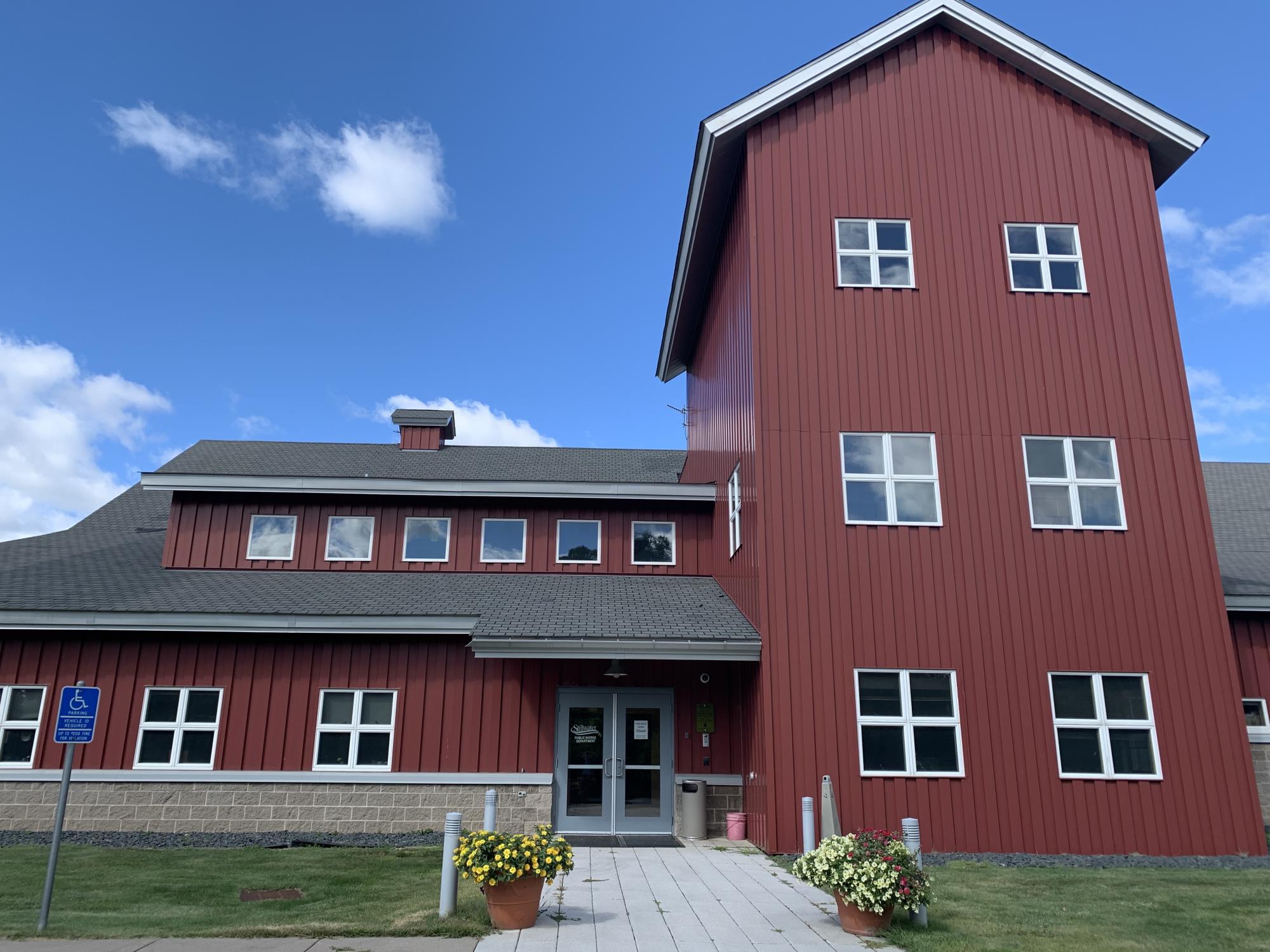 Large Red Building